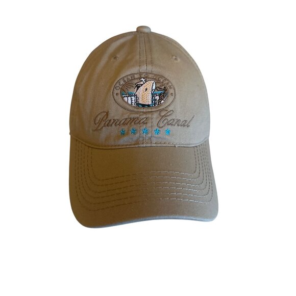 Panama Canal Embroidered New Horizons Cap Adjustable - Picture 1 of 6
